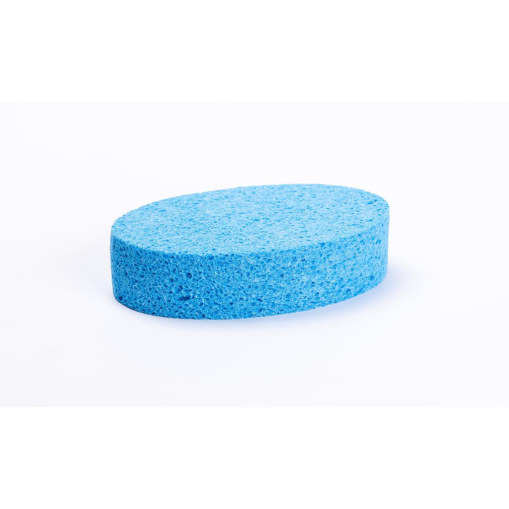 Oval cellulose sponge