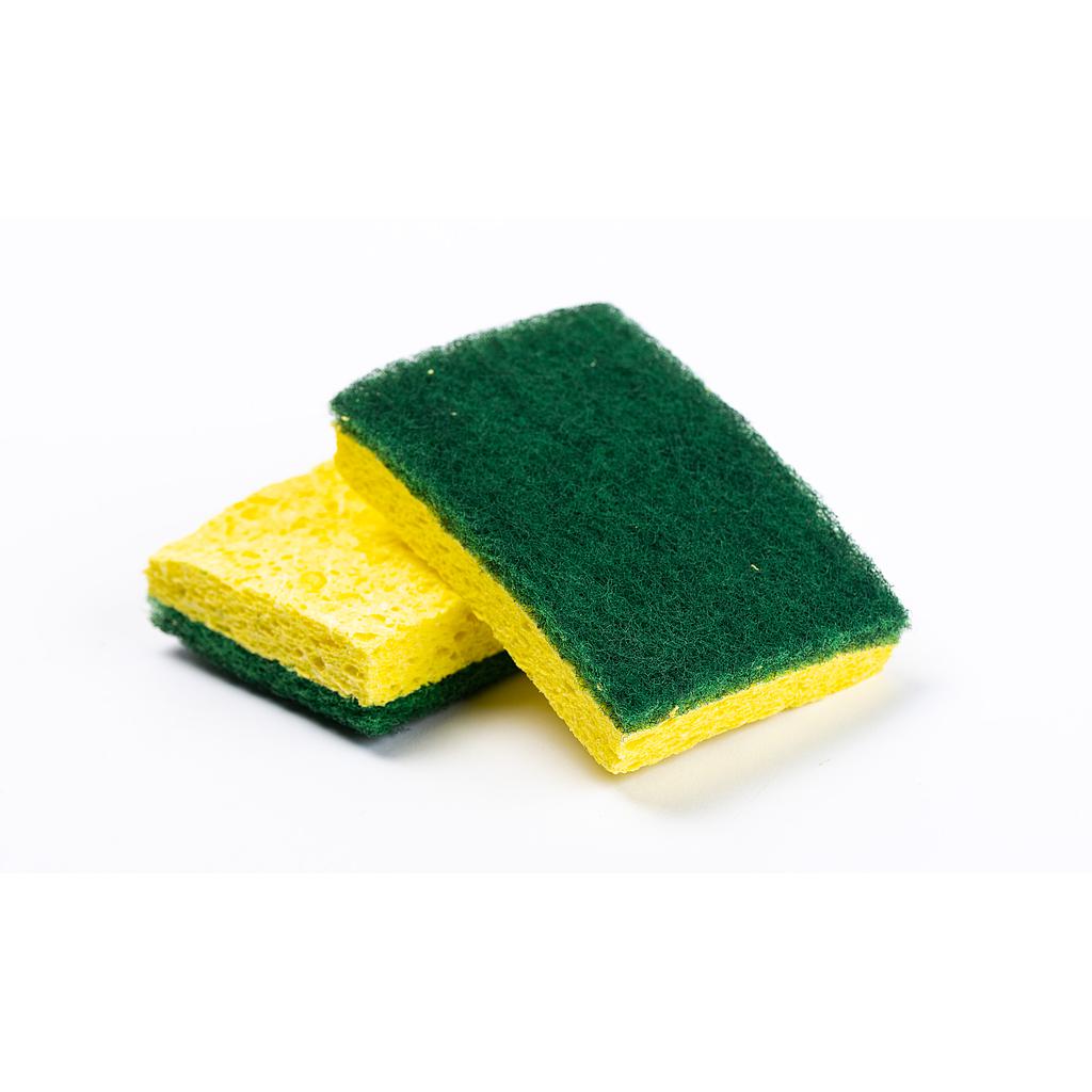 Kitchen Sponges With Abrasive Scourer