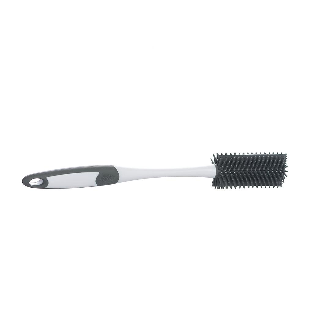 Brosse à bouteilles en fibres élastomères