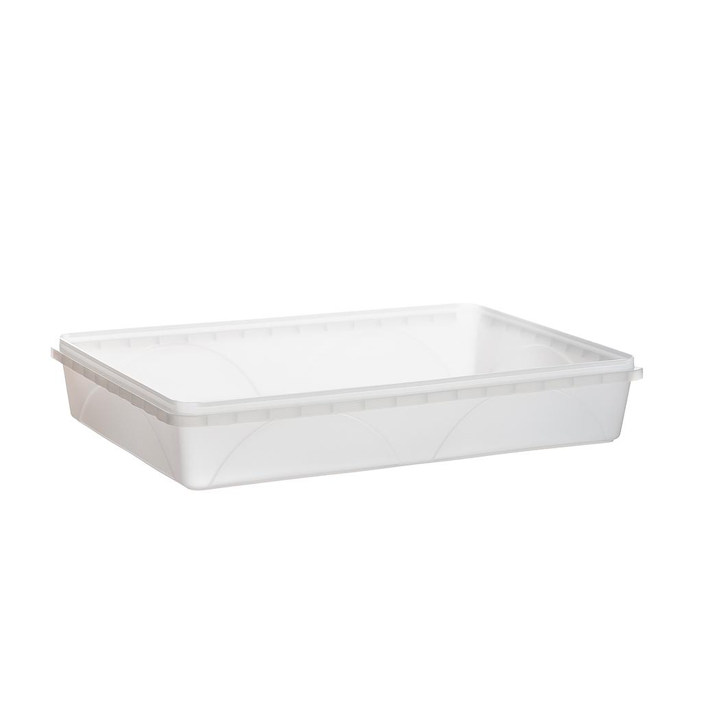 (614) rectangular container