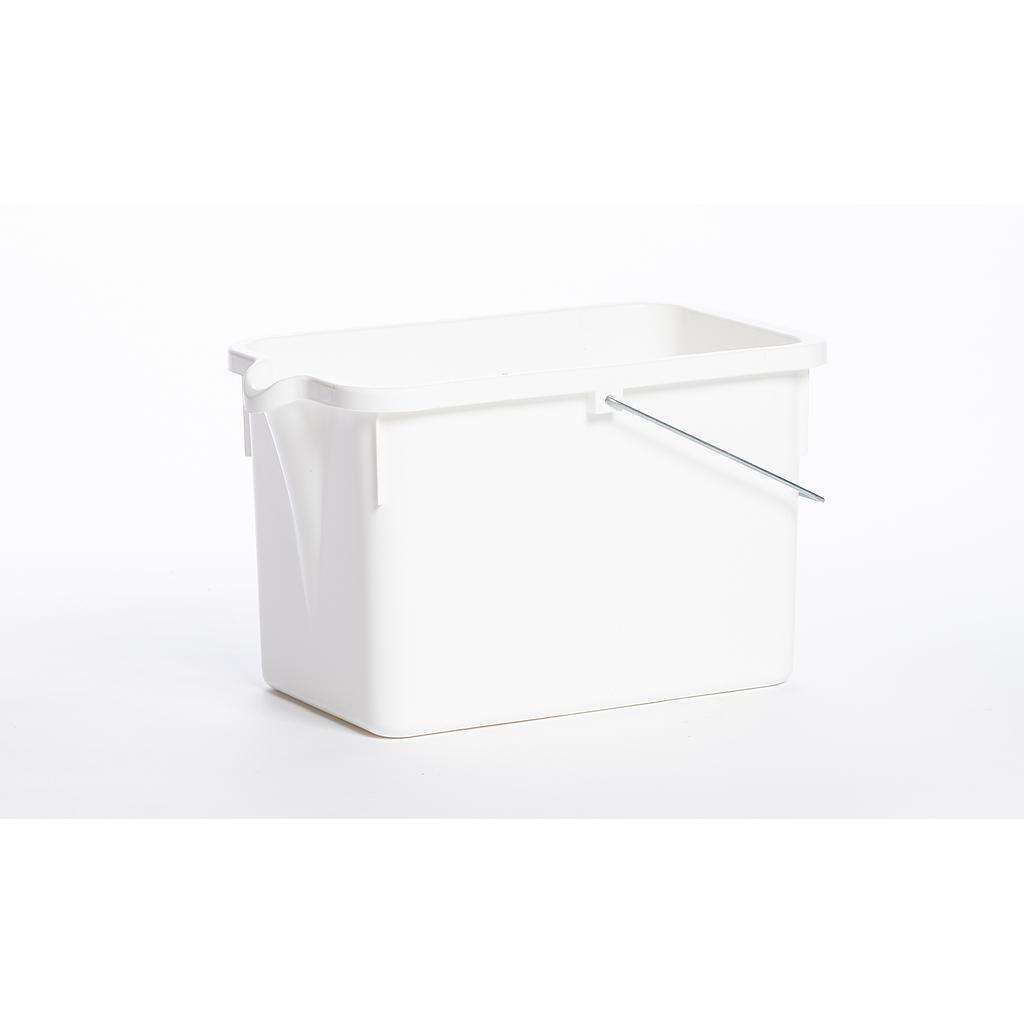 Seau rectangulaire 15 litres