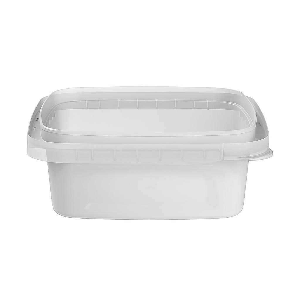 250 ml square Tamper Evident container