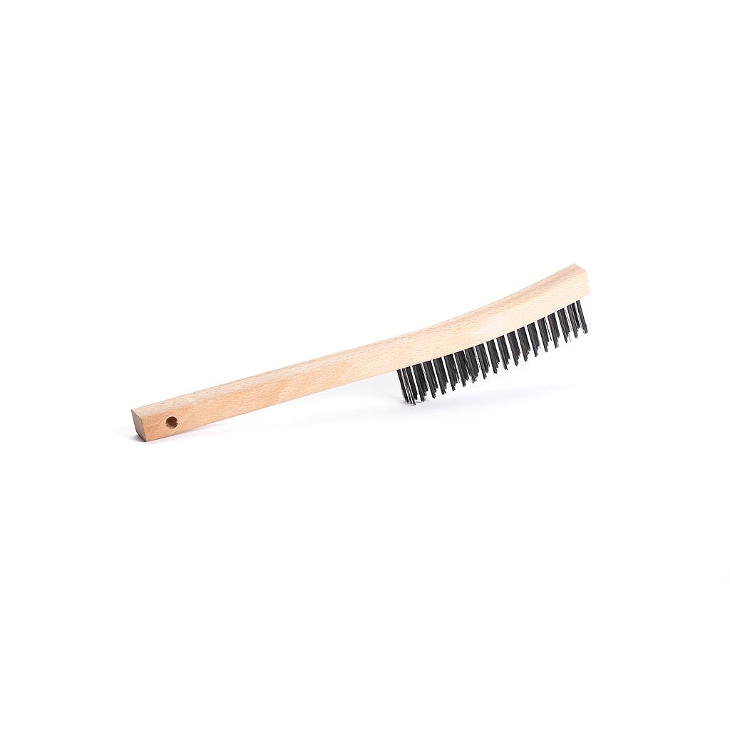 Brosse d'acier 3 rangs